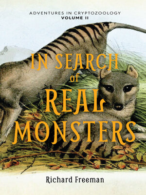 cover image of In Search of Real Monsters